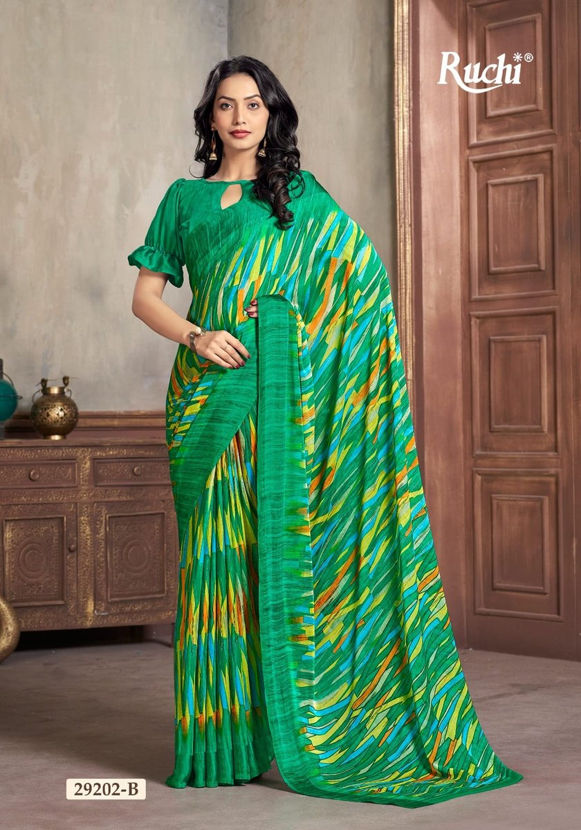RUCHI SAREE CHERRY-40 29201-A TO 29203-D 6