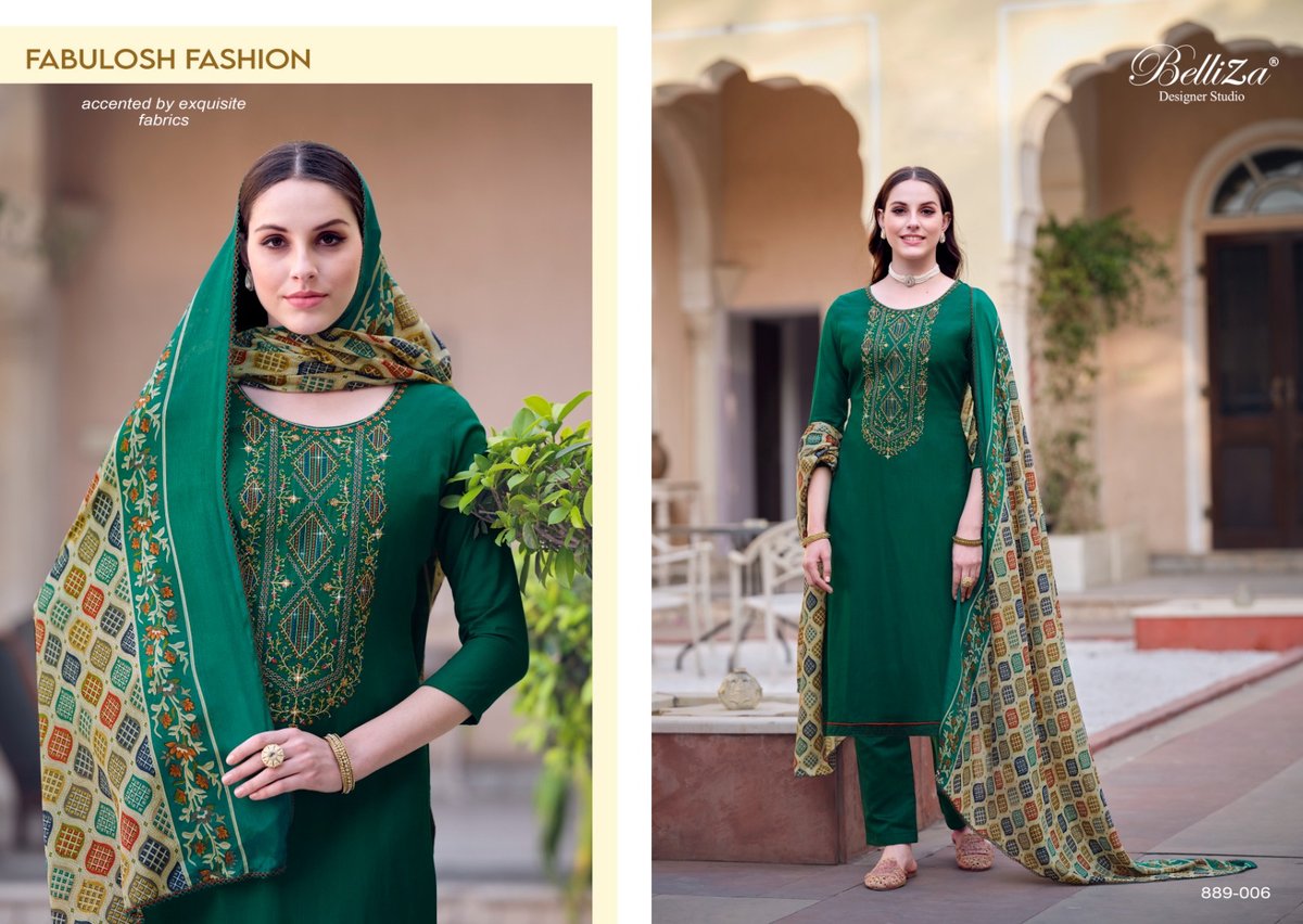 BELLIZA DESIGNER LOVINA VOL-3 889-001 TO 889-008 6