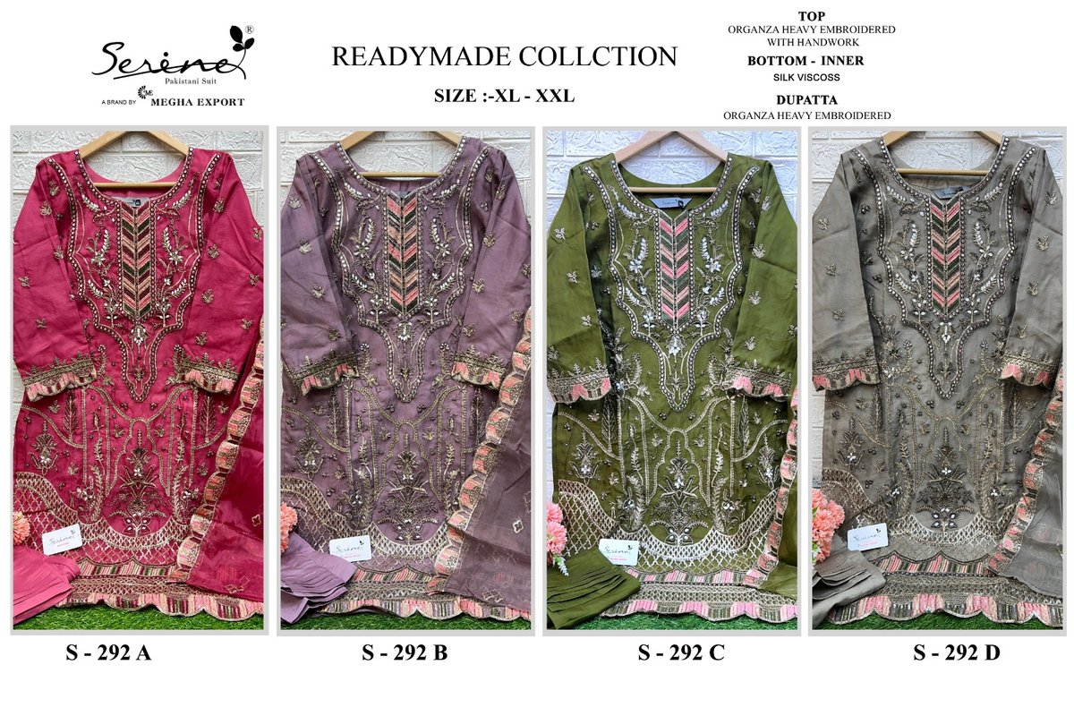 SERINE READYMADE COLLECTION S-292-A TO S-292-D 5
