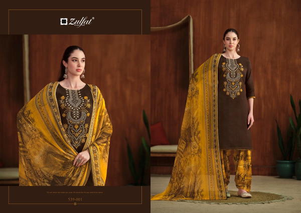 ZULFAT DESIGNER SHANAYA 539-001 TO 539-008
