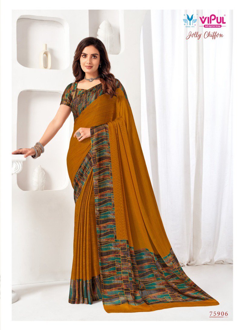VIPUL JOLLY CHIFFON 75906 TO 75917 1
