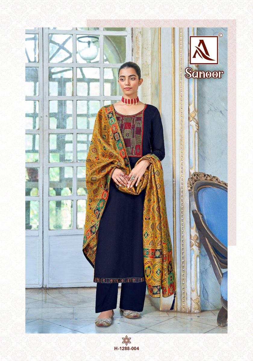 ALOK SUIT SANOOR H-1288-001 TO H-1288-006 4