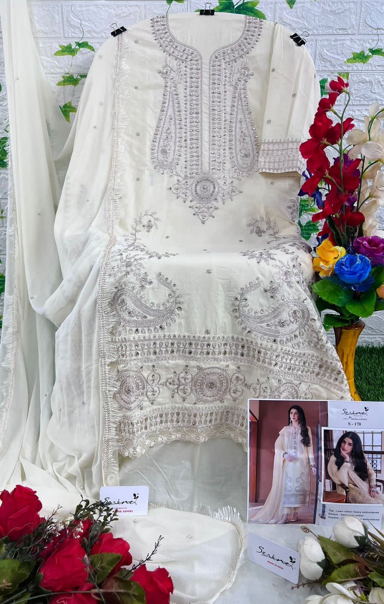 Serine Pakistani Suit S-170 Hit Design 2
