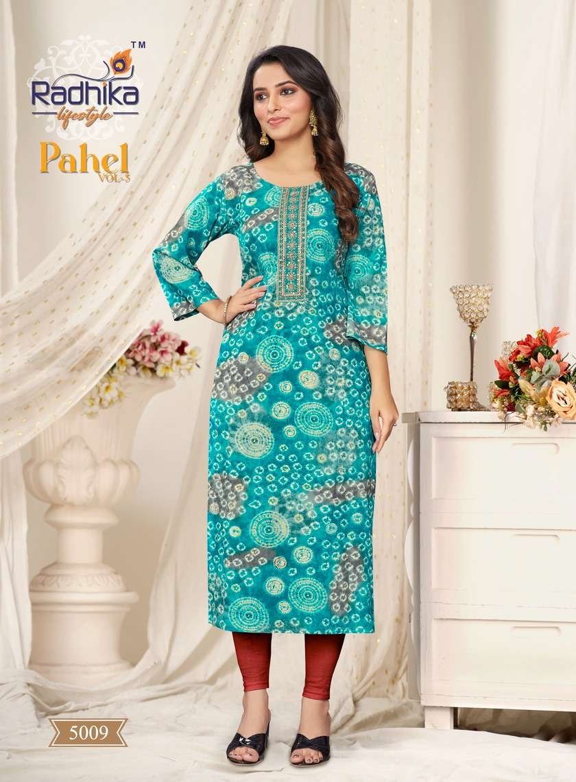 Radhika Lifestyle Pahel Vol-5 5001-5009 Series 9