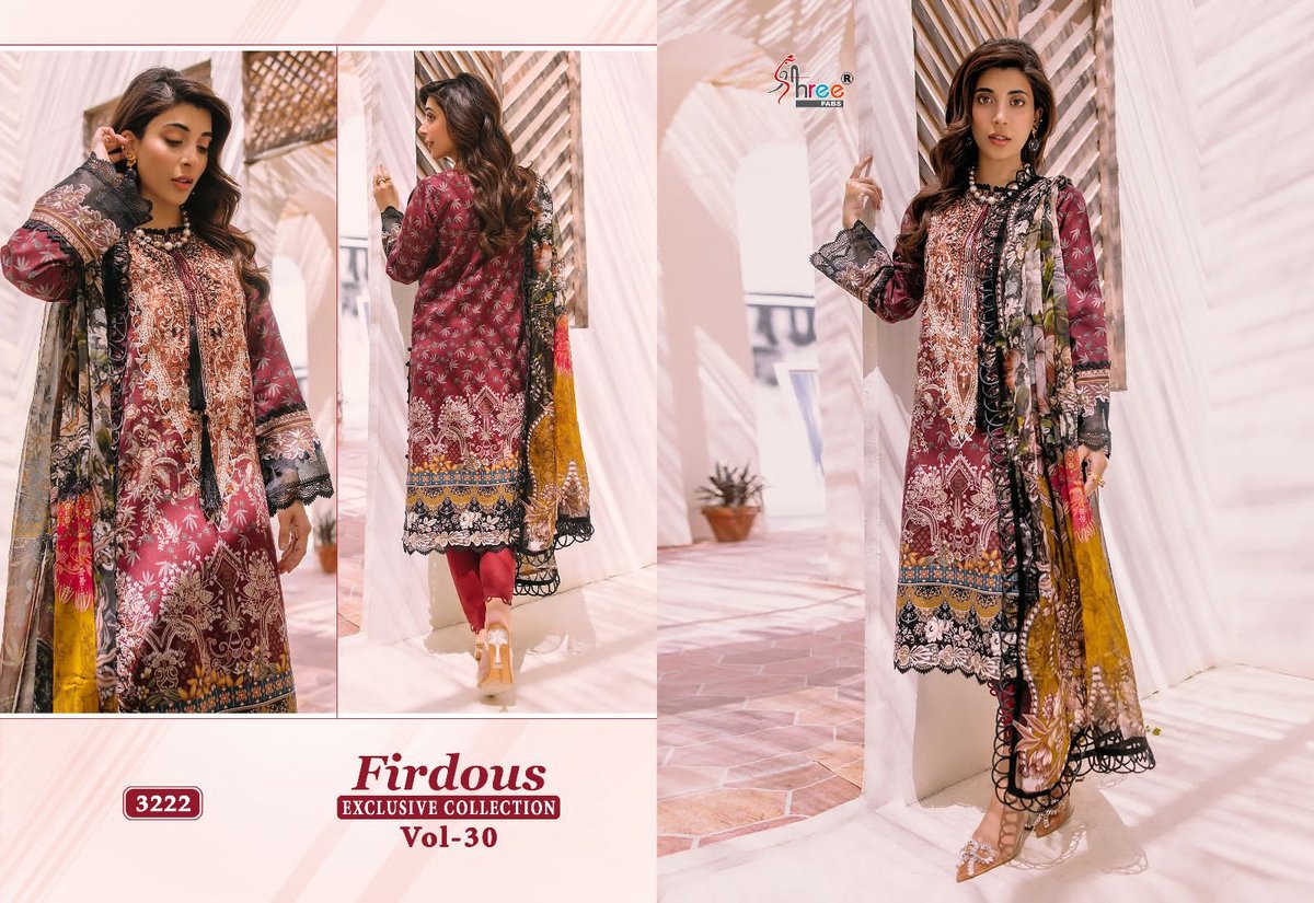 Shree Fab Firdous Exclusive Collection Vol-30 3219-3226 Series 4