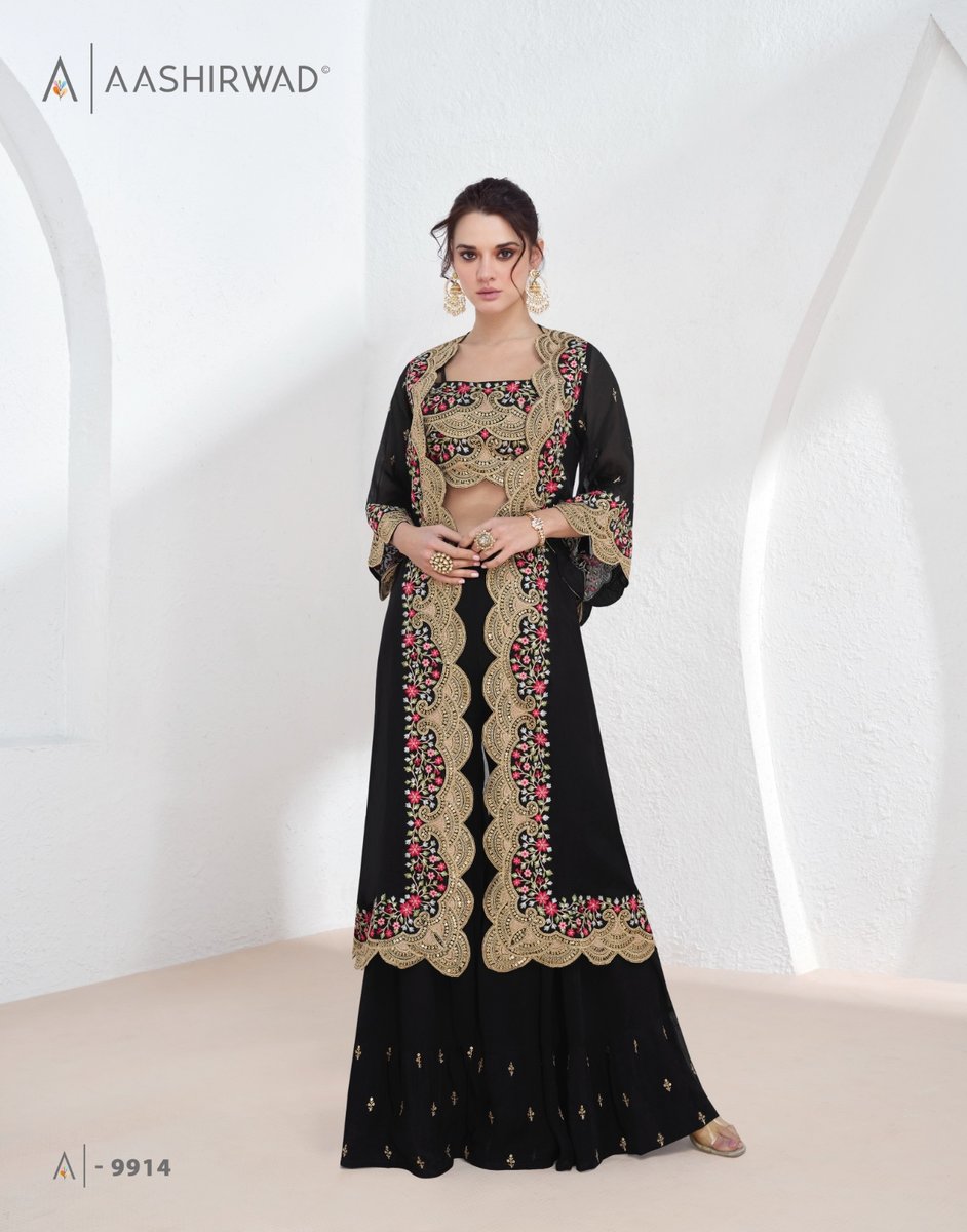 AASHIRWAD CREATION AARZOO 9912 TO 9915 3