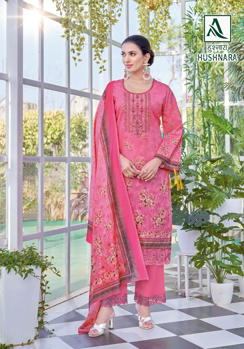 ALOK SUIT HUSHNARA H-1236-001 TO H-1236-010 5