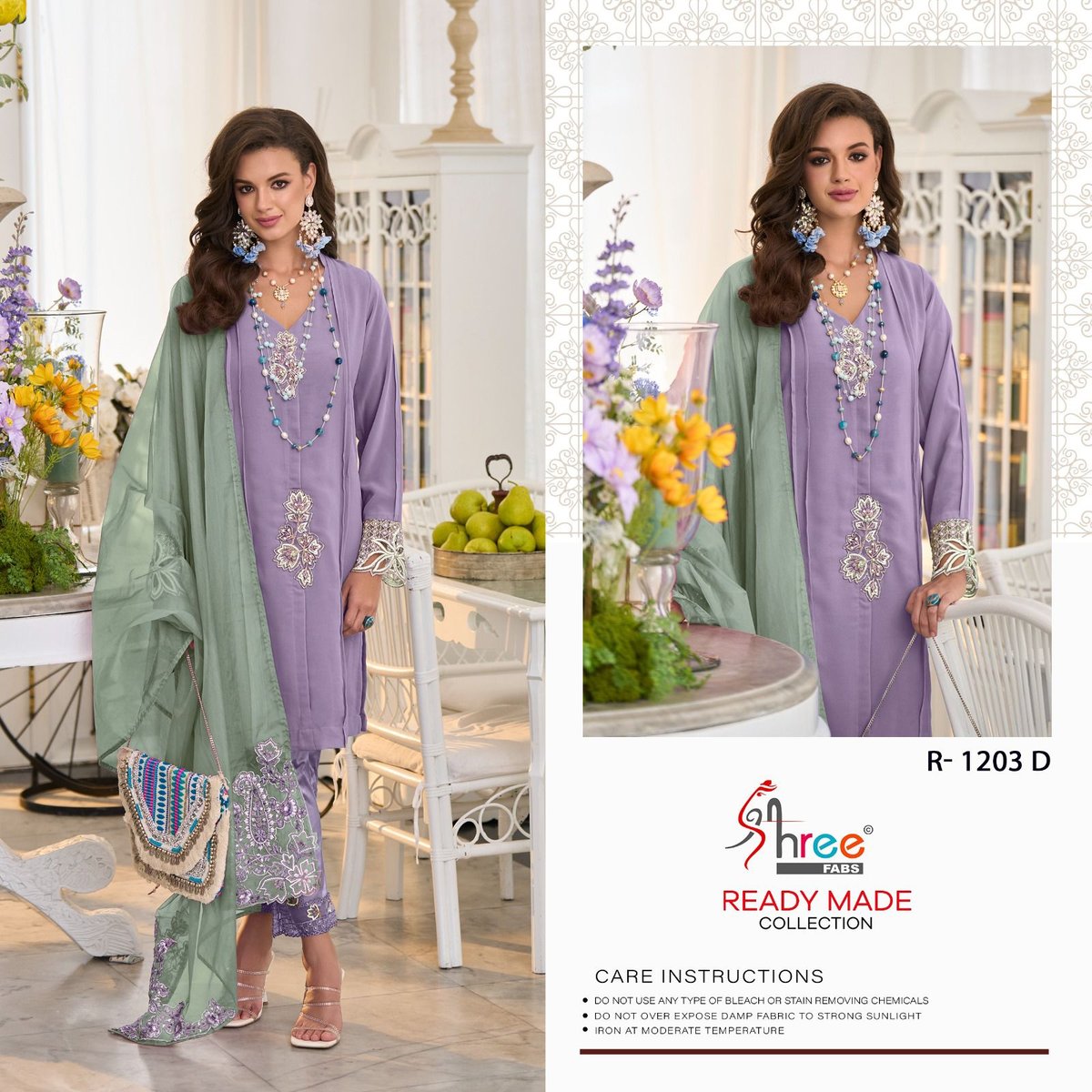 SHREE FAB READY MADE COLLECTION R-1203-A TO R-1203-D 4