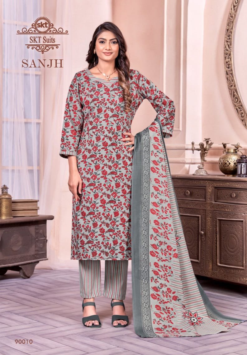 SKT SUITS SANJH 90001 TO 90012 10