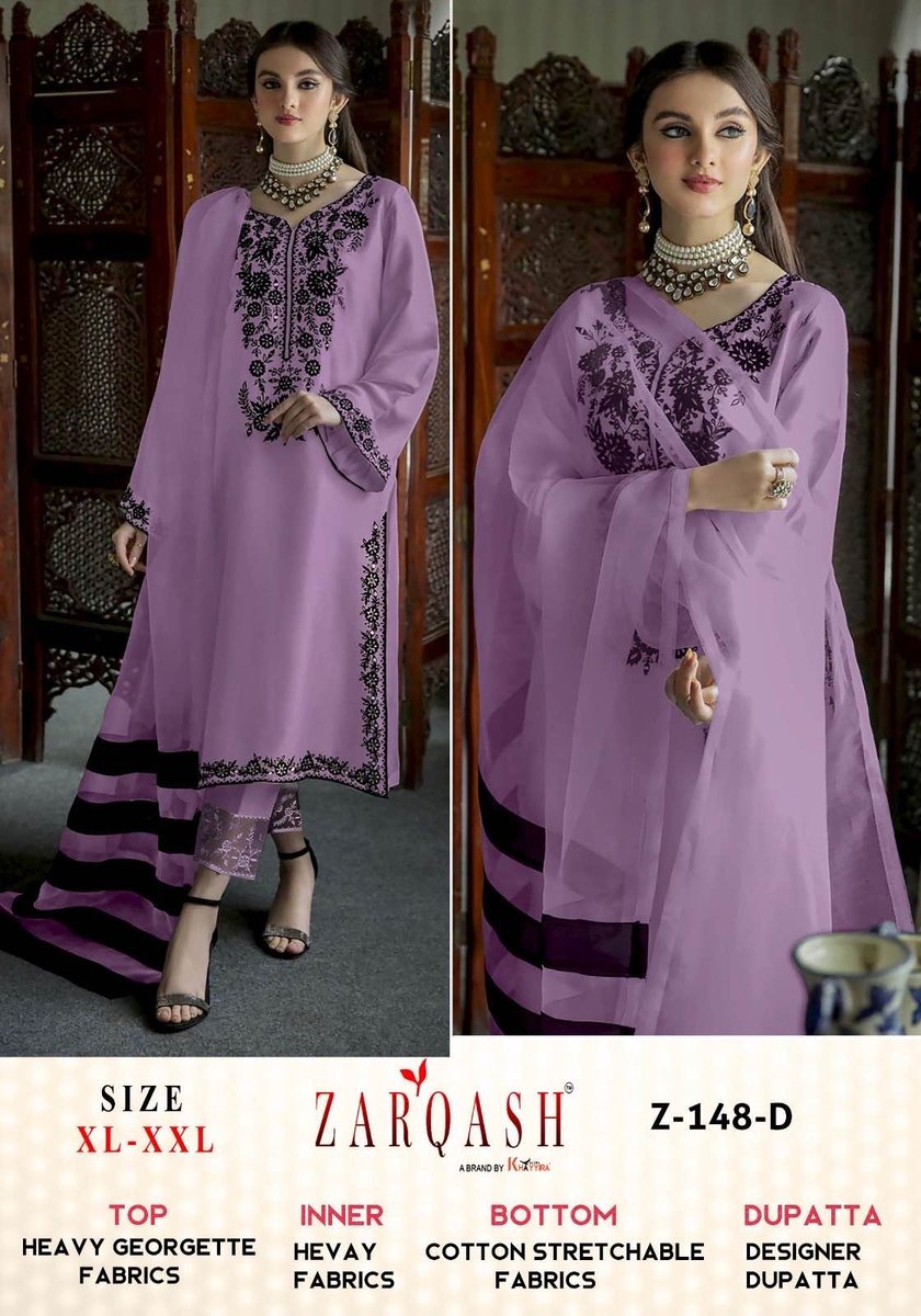 ZARQASH READYMADE COLLECTION Z-148-A TO Z-148-E 4