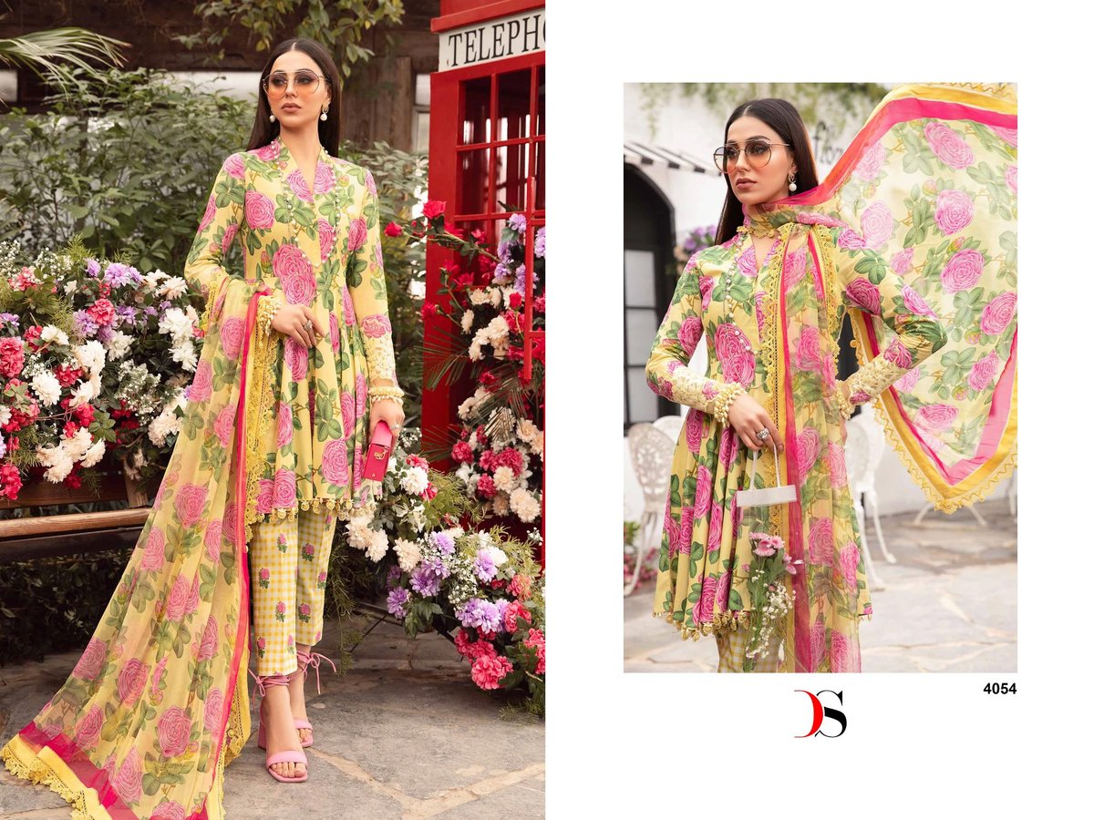 DEEPSY SUITS MARIA B M PRINTS - 24 4051 TO 4058 4