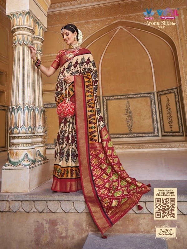 Vipul Fashion Aroma Silk Plus Vol-2 74205-74216 Series 3
