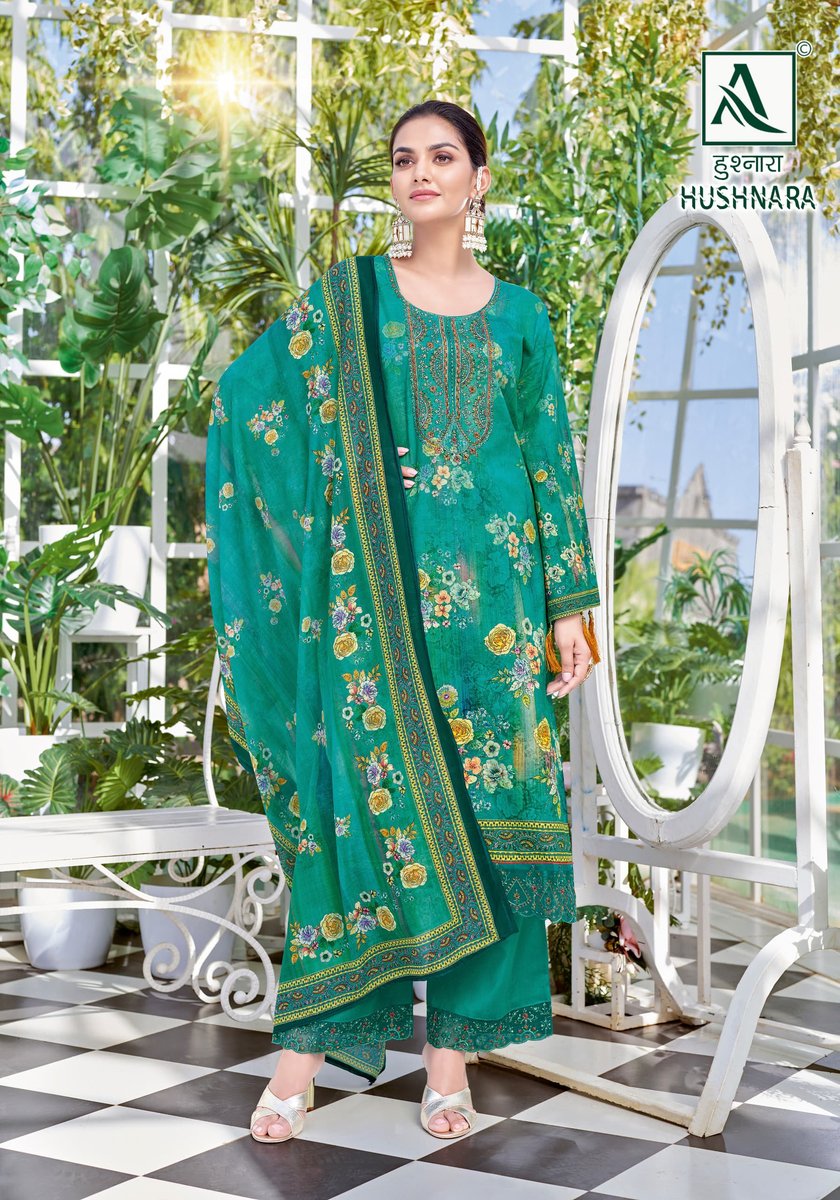 ALOK SUIT HUSHNARA H-1236-001 TO H-1236-010 7