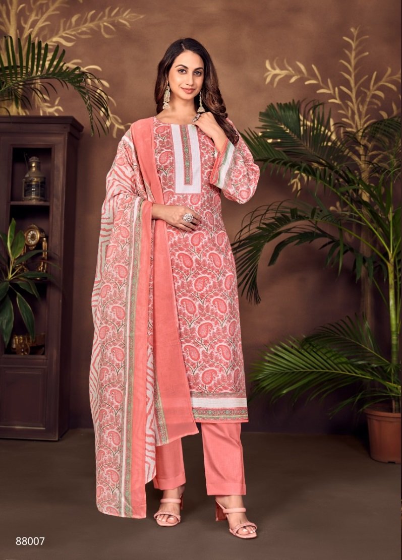 SKT SUITS ADHIRA VOL-6 88001 TO 88008 7