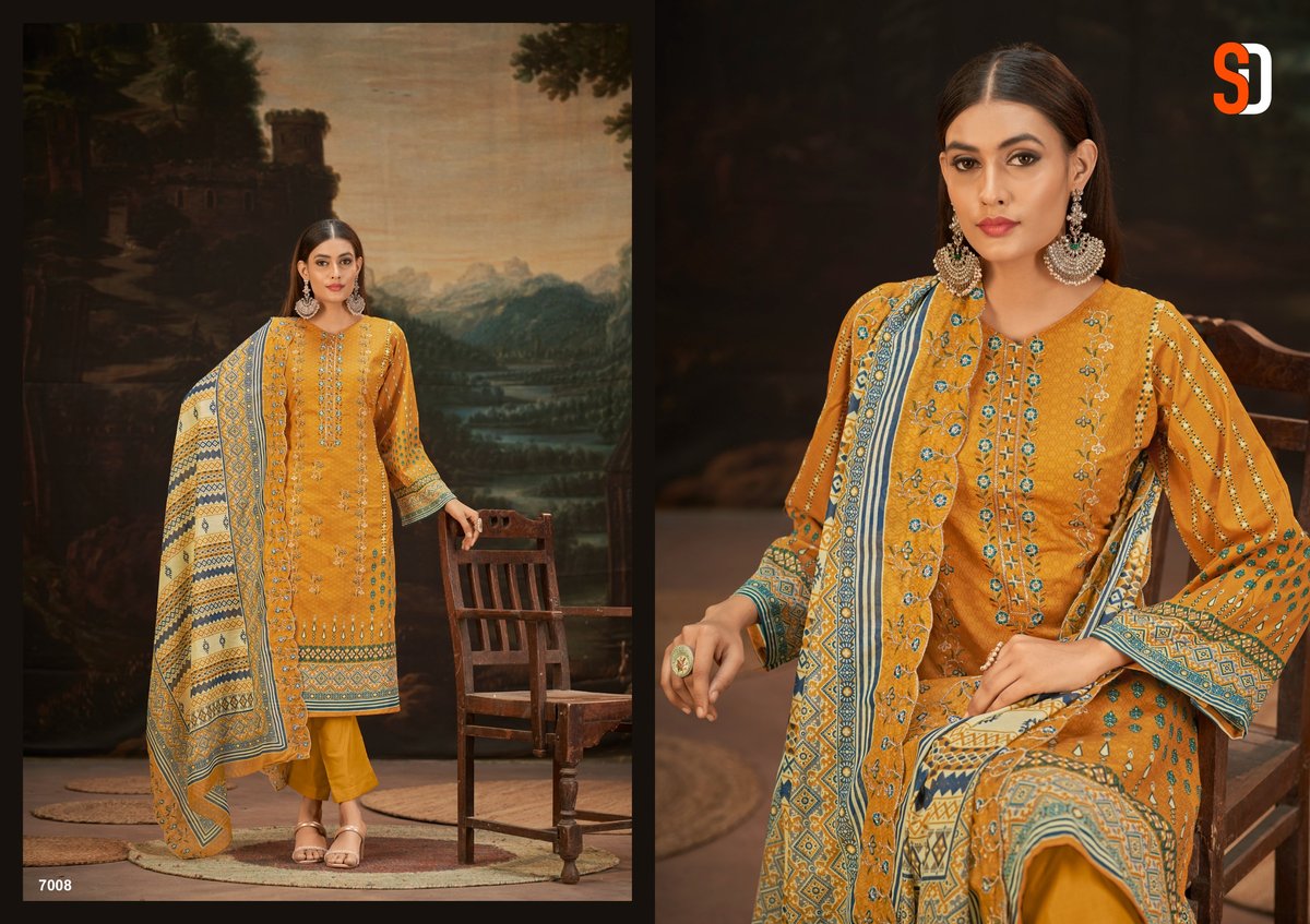 SHARADDHA DESIGNER BIN SAEED VOL-7 7001 TO 7008 8