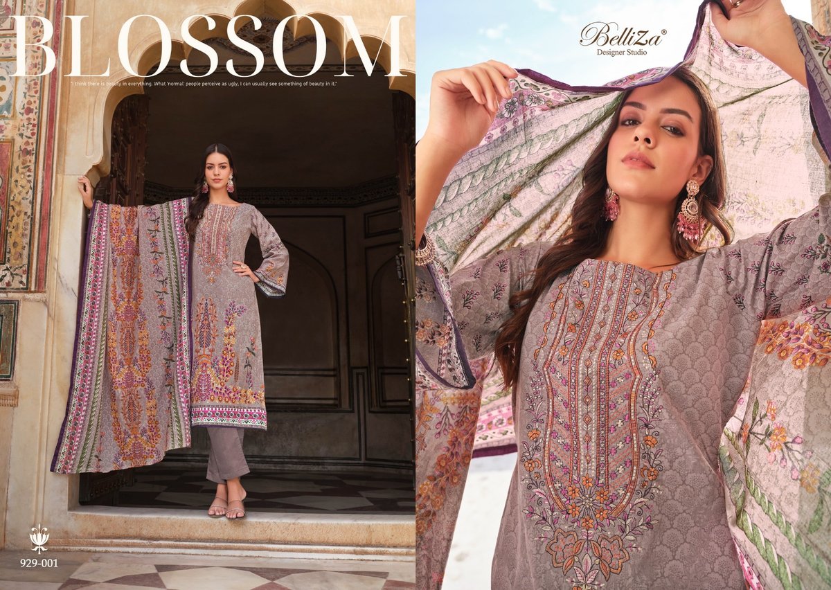 BELLIZA DESIGNER NAIRA VOL-56 929-001 TO 929-008 1