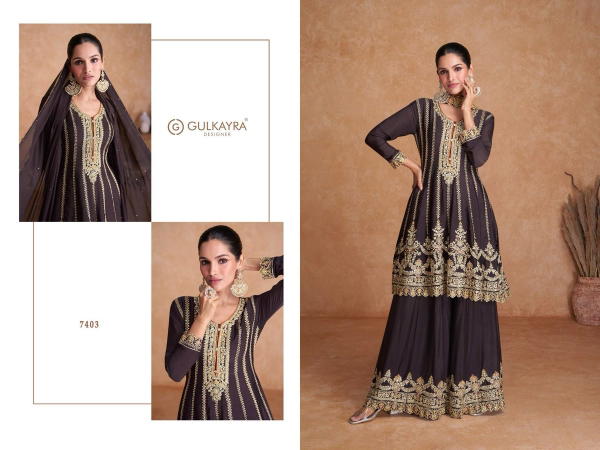 Gulkayra Designer Ketki 7403-7405 Series