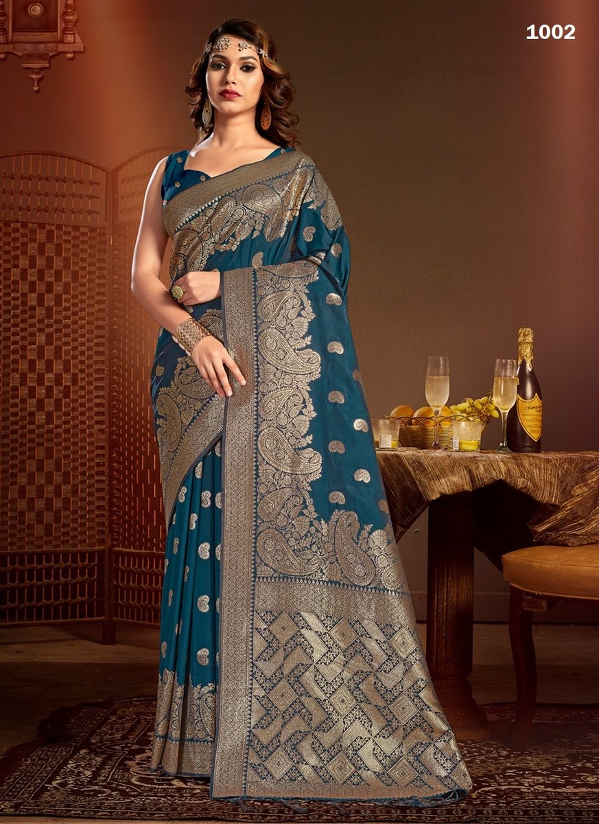Sangam Prints Jimmy Silk 1001-1006 Series 2