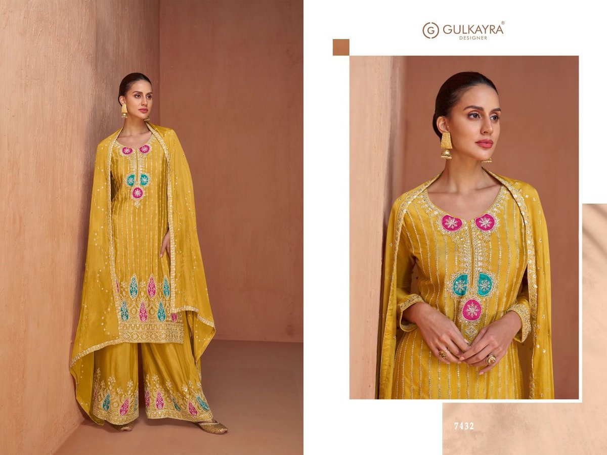 GULKAYRA DESIGNER GAZAL 7430 TO 7433 3