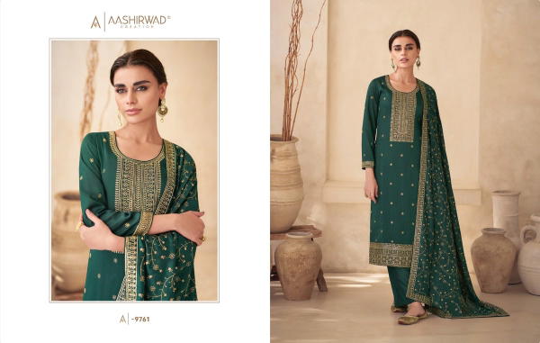 Aashirwad Creation Rasam 9761-9764 Series