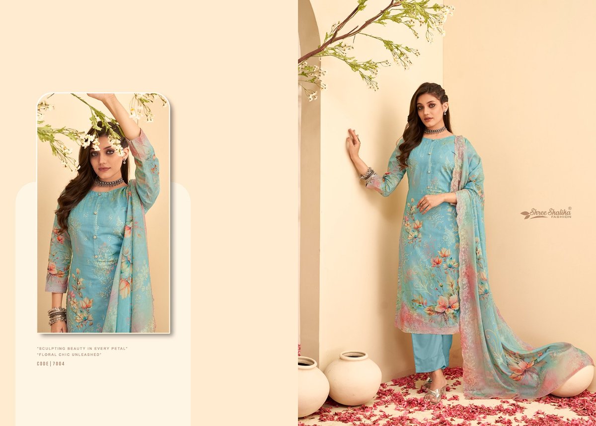 SHREE SHALIKA FASHION MANNAT 7001 TO 7008 4