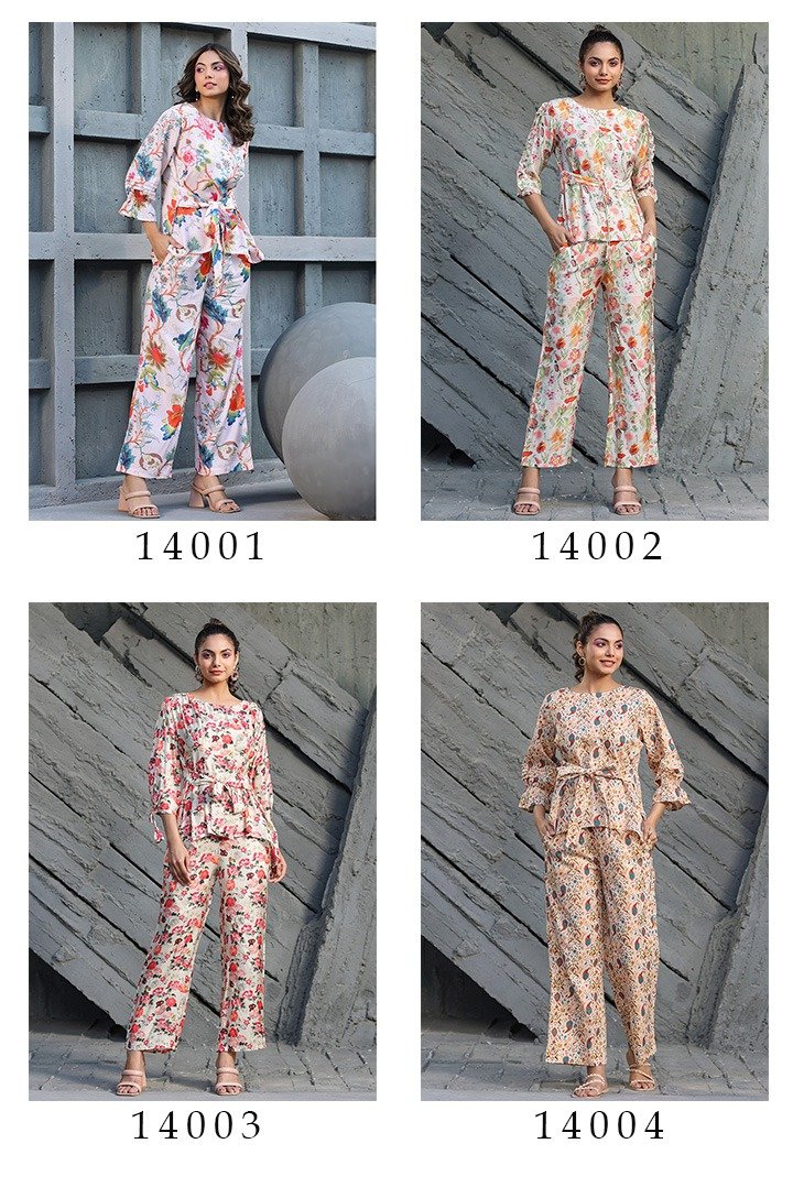 Stylishta Vol-14 Co-Ordinate 14001-14004 Series 5