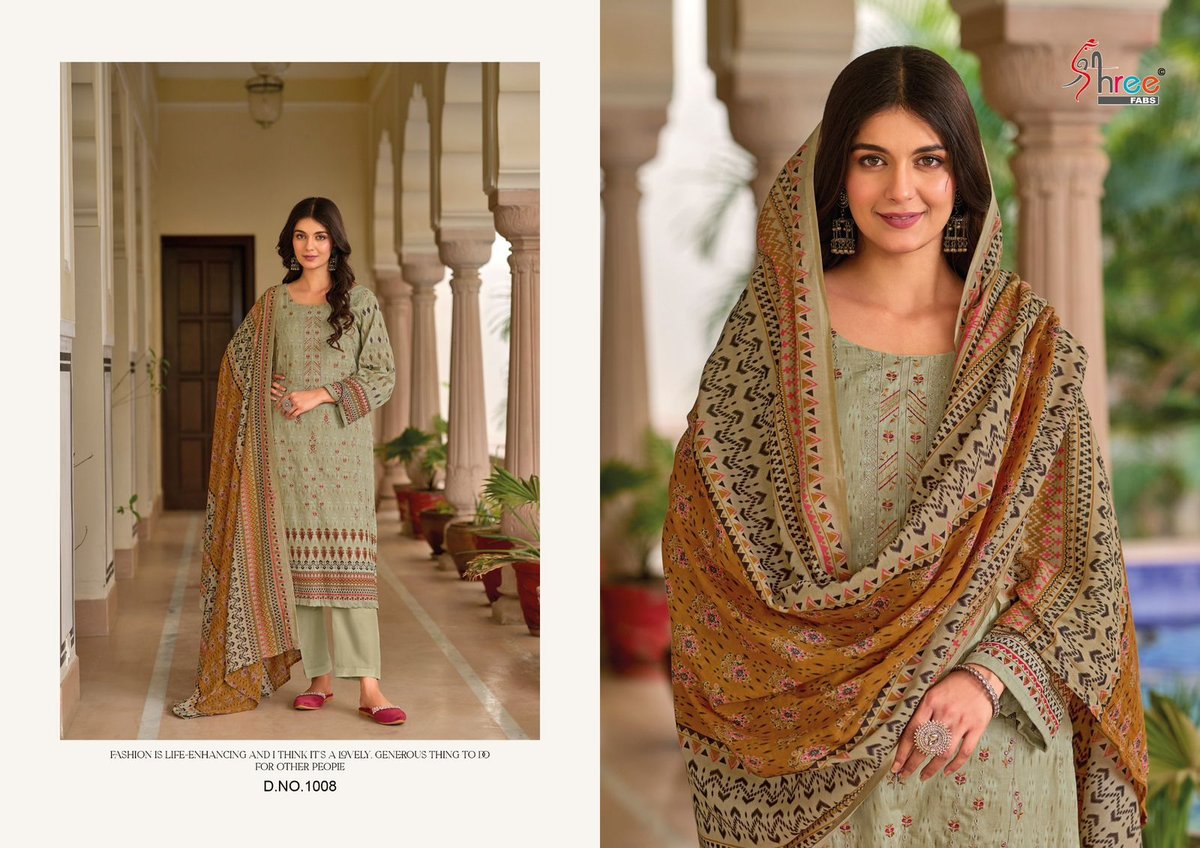 SHREE FABS SHANAYA VOL-2 1001 TO 1008 8