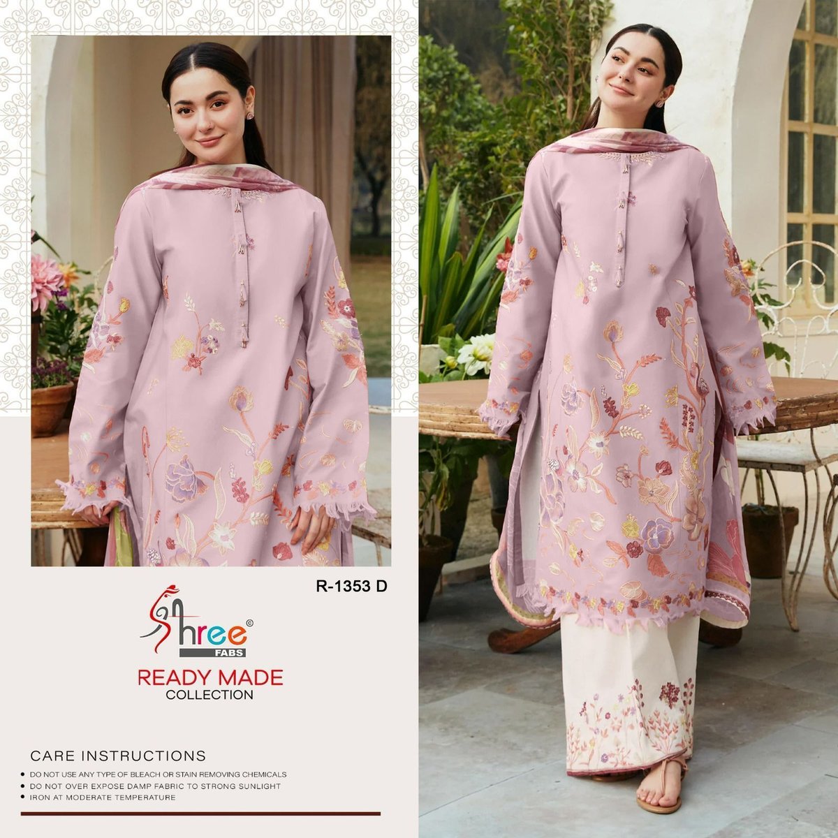 SHREE FAB READY MADE COTTON COLLECTION R-1353-A TO R-1353-D 4