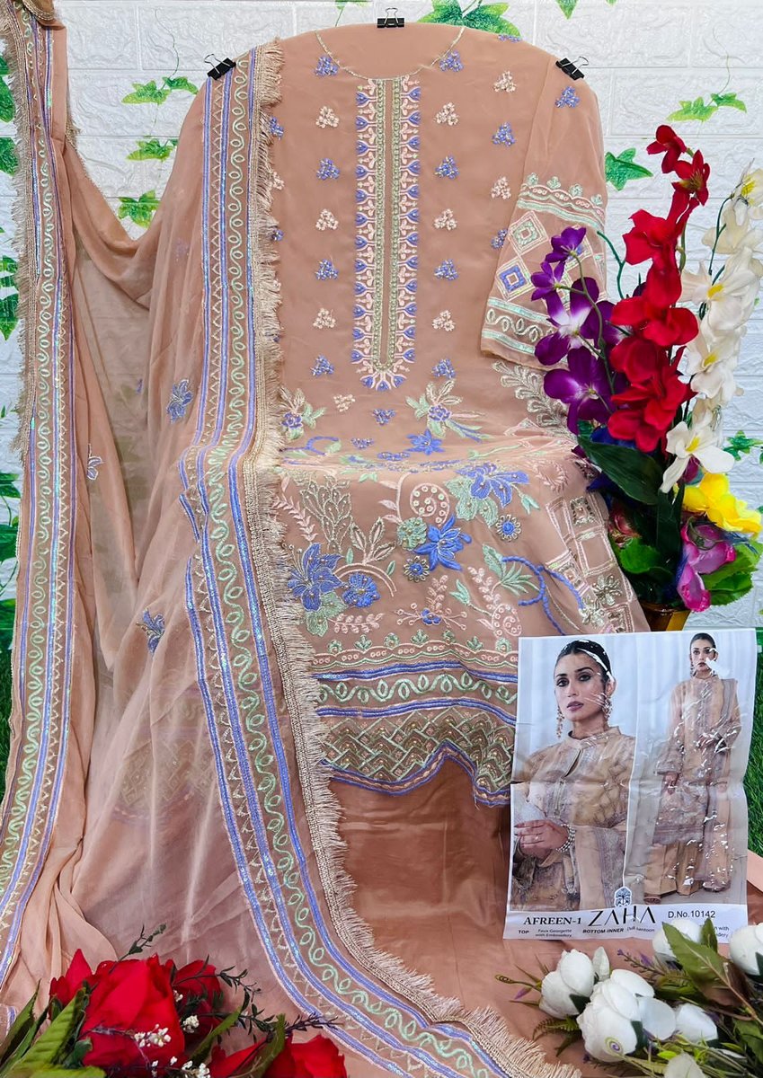 Zaha Aafreen Vol-1 10140-10142 Series 6