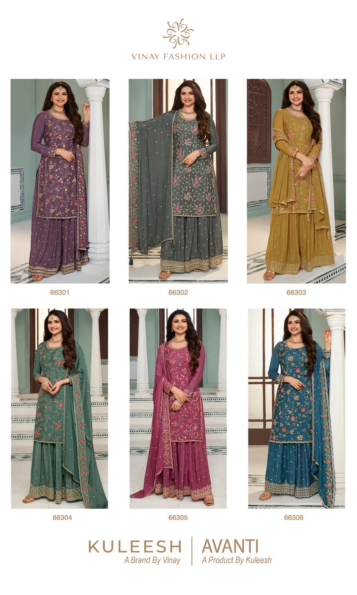 VINAY FASHION KULEESH AVANTI 66301 TO 66306 7