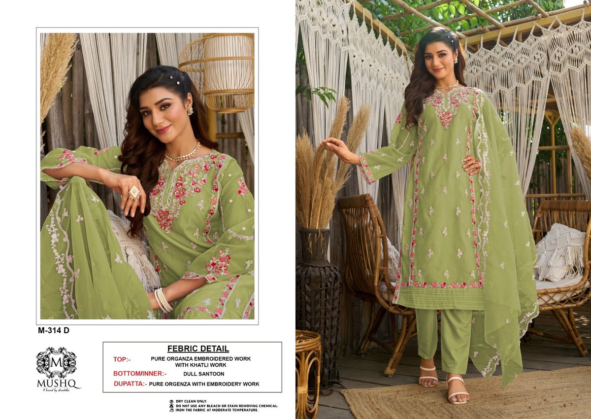 SHRADDHA DESIGNER MUSHQ M-314-A TO M-314-D 4