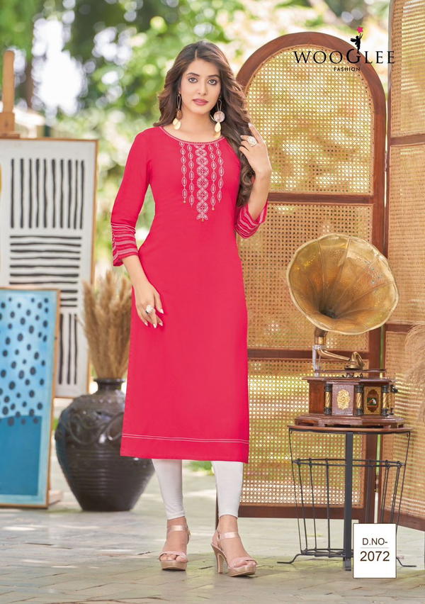 WOOGLE FASHION BARBELLA VOL-11 2072 TO 2077