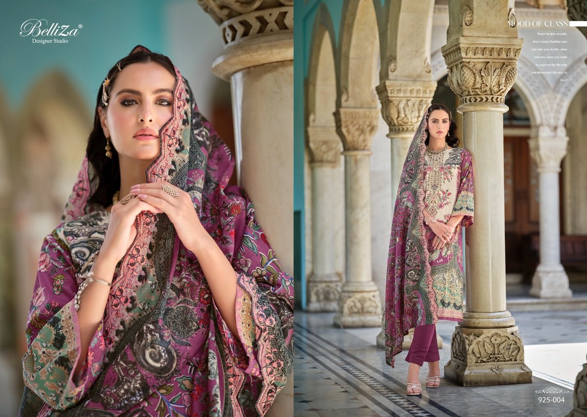 BELLIZA DESIGNER GUZARISH VOL-12 925-001 TO 925-008 4