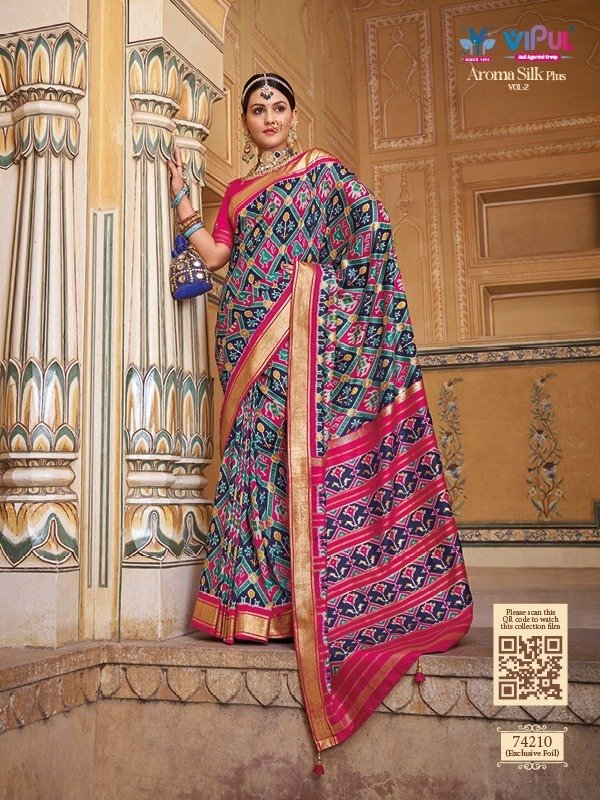 Vipul Fashion Aroma Silk Plus Vol-2 74205-74216 Series 6