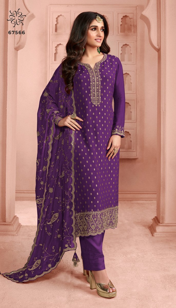 VINAY FASHION KULEESH SWARNAA COLOURPLUS 67561 TO 67566 6