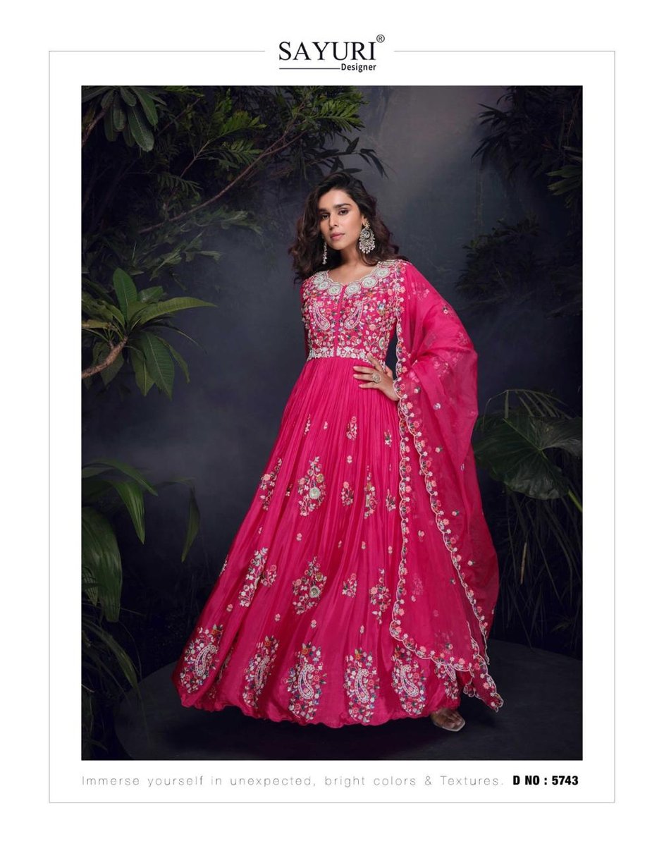 SAYURI DESIGNER MRUNAL 5742-5743 2