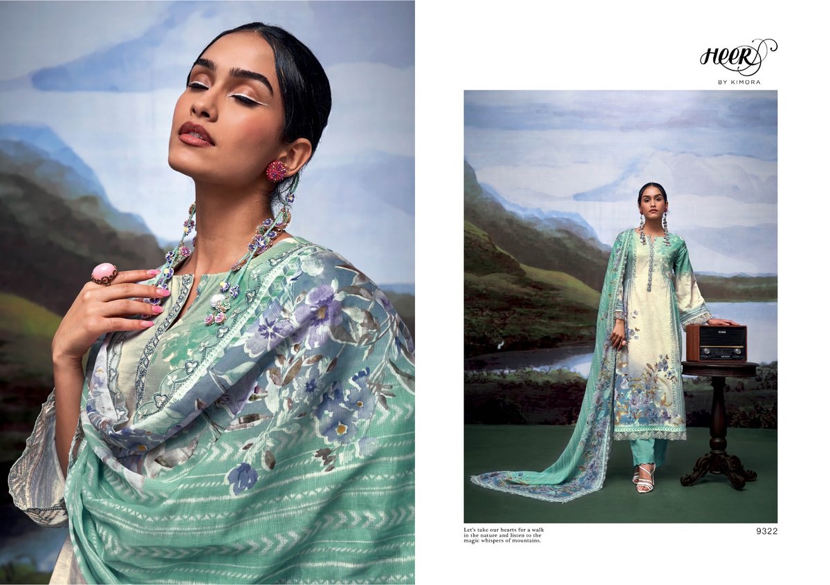 KIMORA FASHION HEER GHATI VOL-176 9321 TO 9326 2