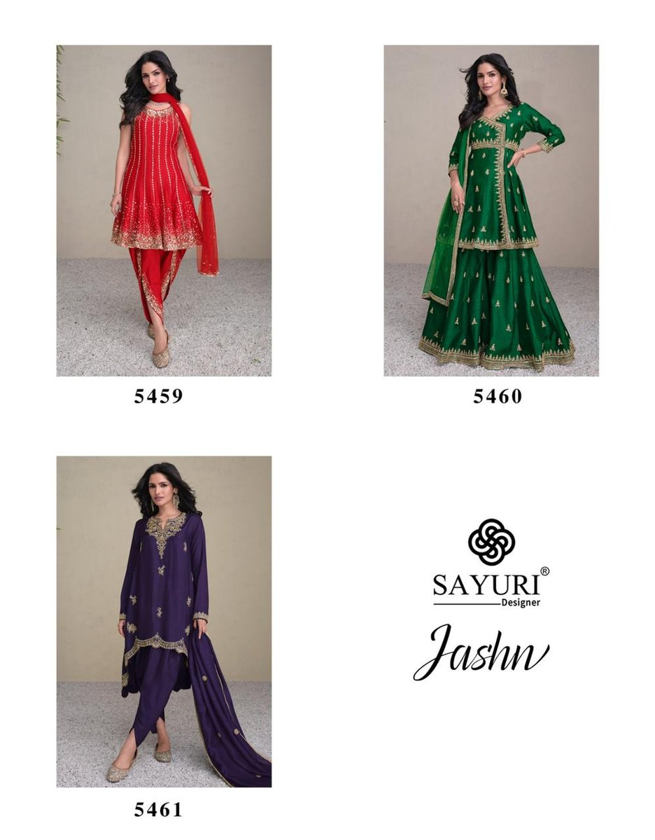 SAYURI DESIGNER JASHN 5459-5461 4