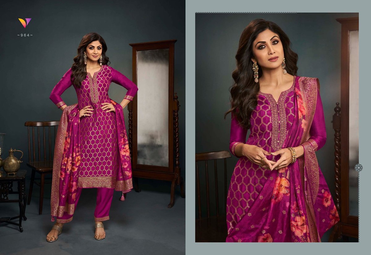 Viradi Fashion Vatsam Shilpa Vol-9 961-965 Series 4