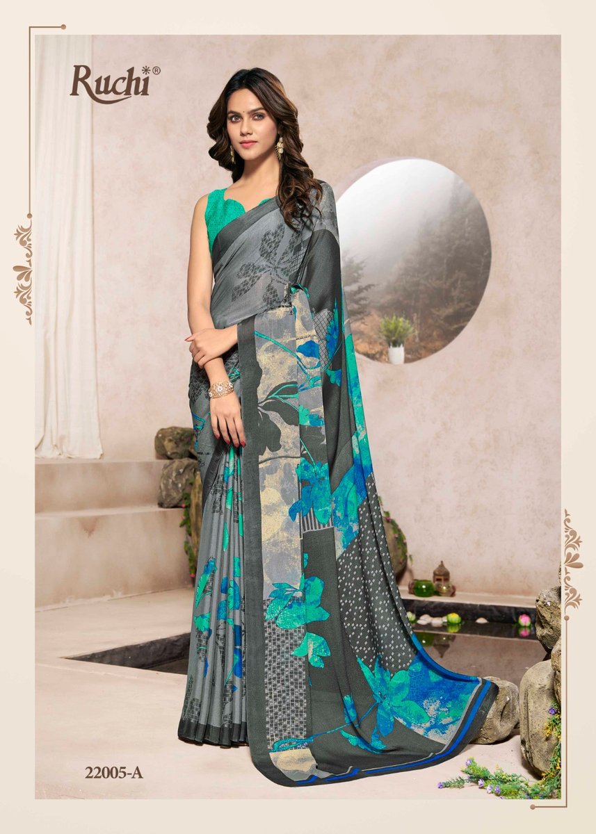 Ruchi Saree Avantika Silk Vol-2 22001-22006 Series 9