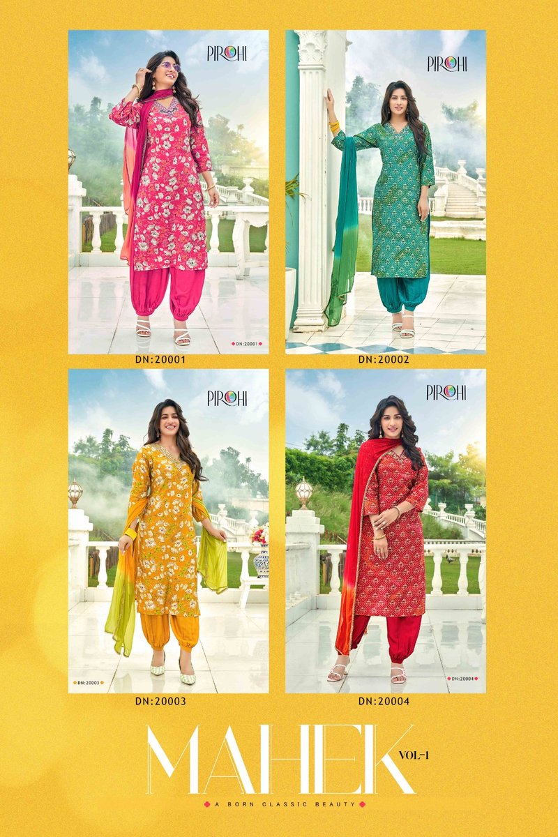 PIROHI MAHEK VOL-1 20001 TO 20004 5