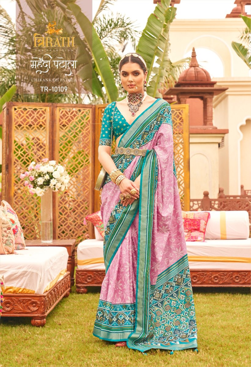 Trirath Mehendi Patola TR-10104 to TR-10109 Series 6