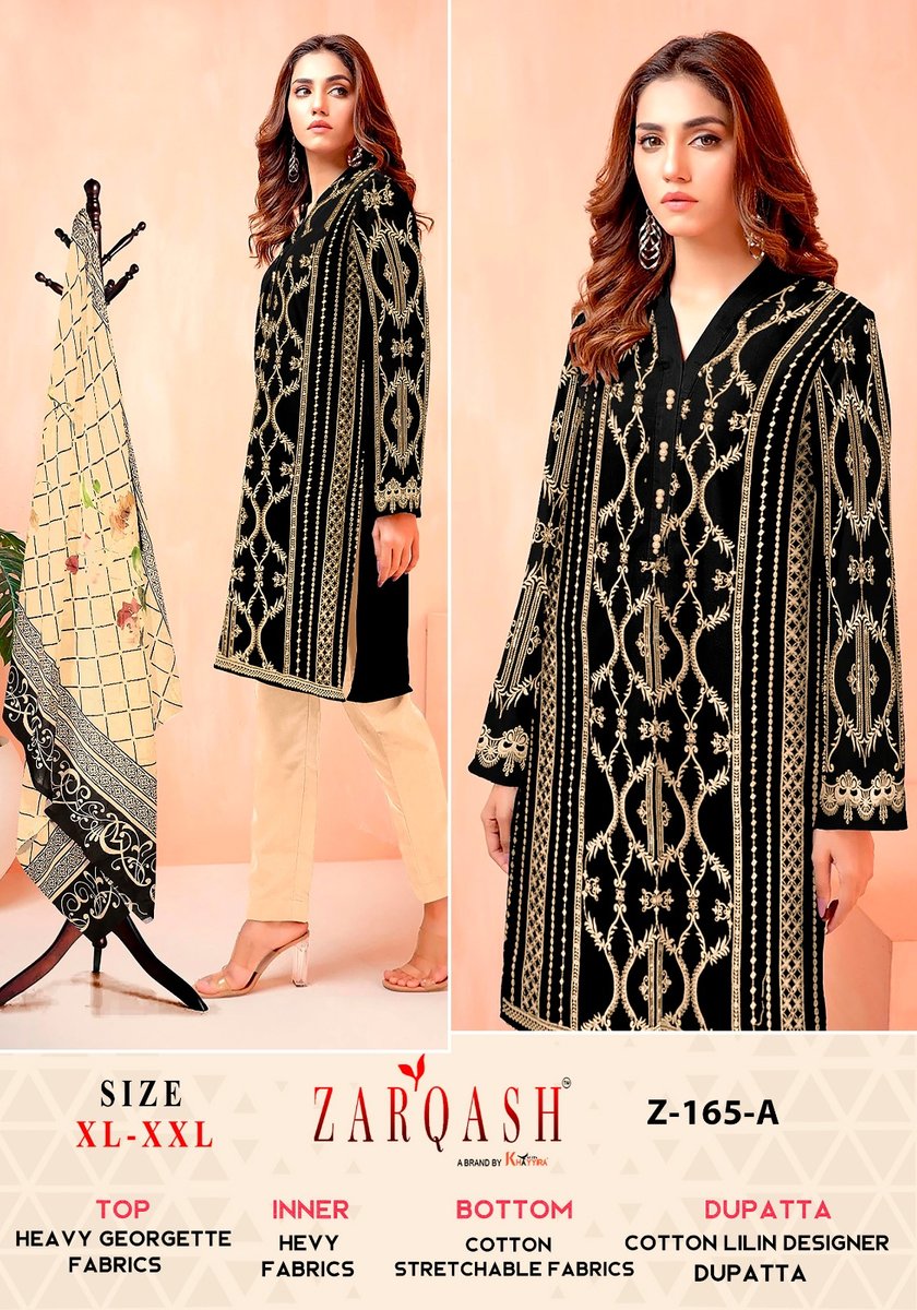 ZARQASH READYMADE COLLECTION Z-165-A TO Z-165-C 1