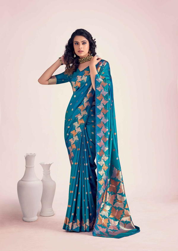 RAJPATH FABRICS RAJYOG BUTTERFLY SILK 510001 TO 510006