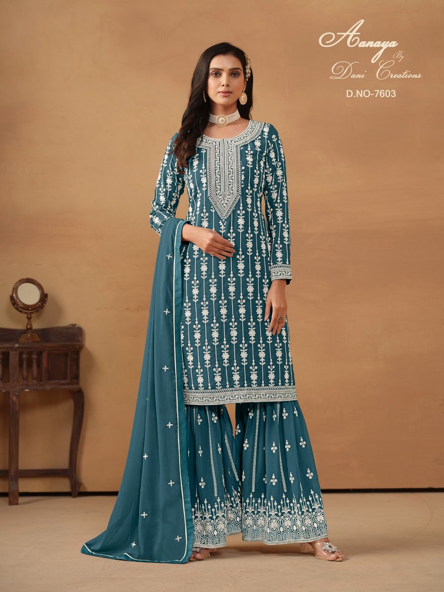 DANI CREATION ANAYA VOL-176 7601 TO 7604 3