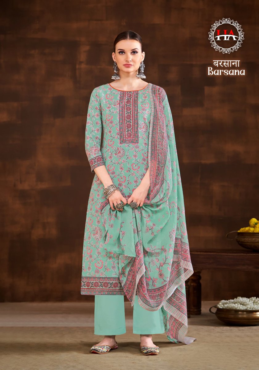 HARSHIT FASHION BARSANA H-1466-001 TO H-1466-008 1