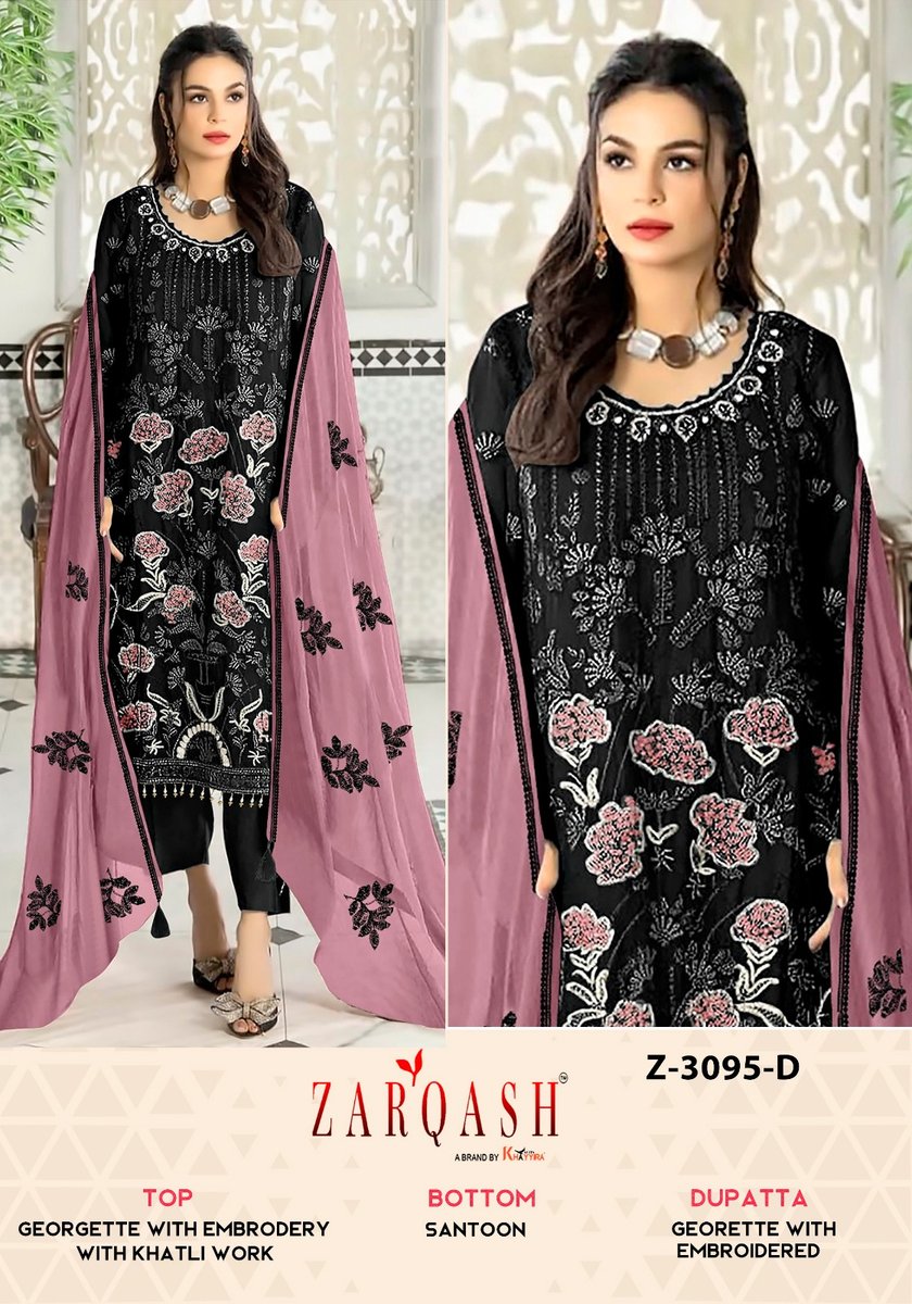 ZARQASH Z-3095-A TO Z-3095-D 4