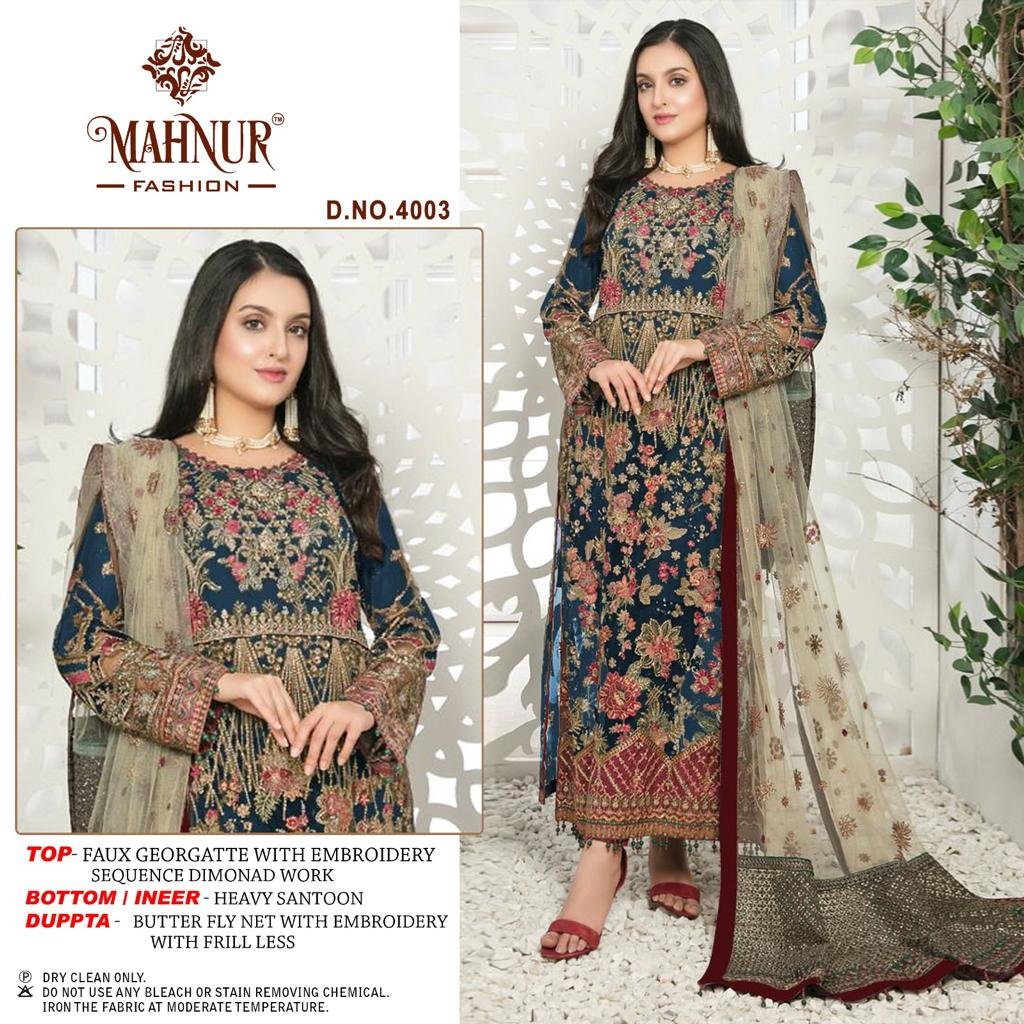 MAHNUR FASHION EMAAN ADEEL PREMIUM VOL-04 4001 TO 4003 3