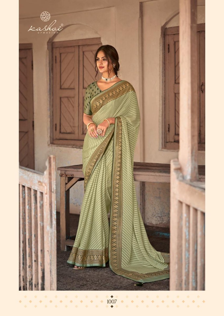 KASHVI CREATION SAROJ - VOL-4 1001 TO 1007 6