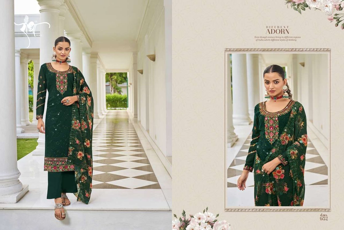 Radha Trendz Rangoli Vol-2 951-956 Series 2